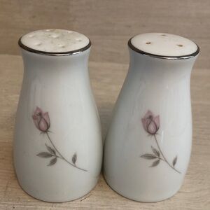 Vintage Noritake Pasadena (pattern #6311) Porcelain Salt & Pepper Shakers Japan
